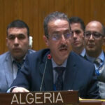 ONU : L’Algérie rappelle que les derniers développements ne doivent pas occulter la question palestinienne