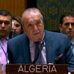 Conseil de sécurité : Le représentant de l’Algérie à l’ONU demande pardon aux Palestiniens